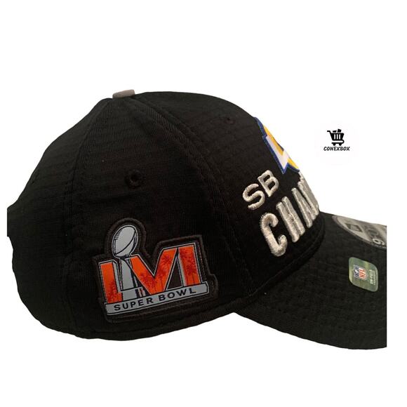 New Era 9FORTY LA Rams Super Bowl LVI Champion Snapback Adjustable Cap Hat New - Picture 9 of 12